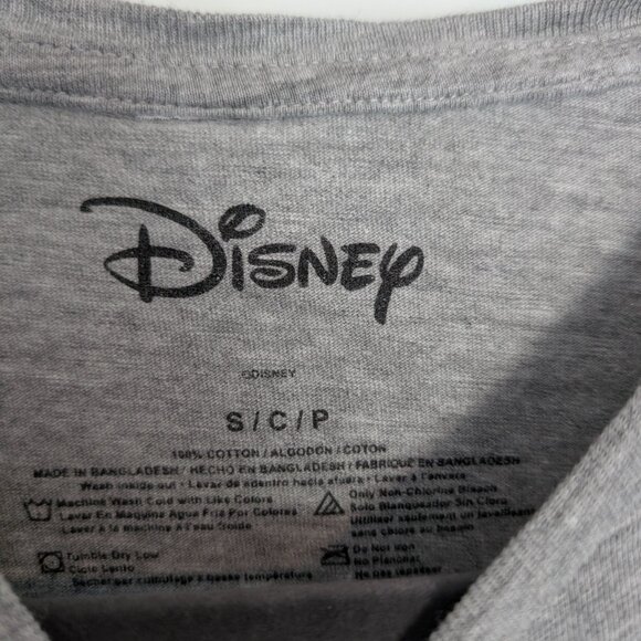 Disney Bambi heather grey t-shirt size S fits like a M 100% cotton - Picture 3 of 5
